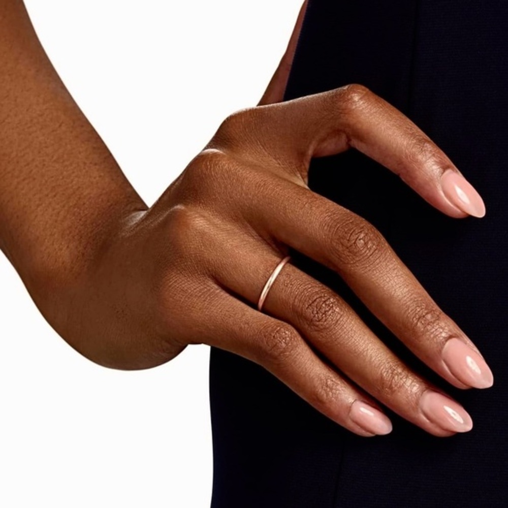 14k Yellow Gold filled Stackable 1mm Ring Wedding Band